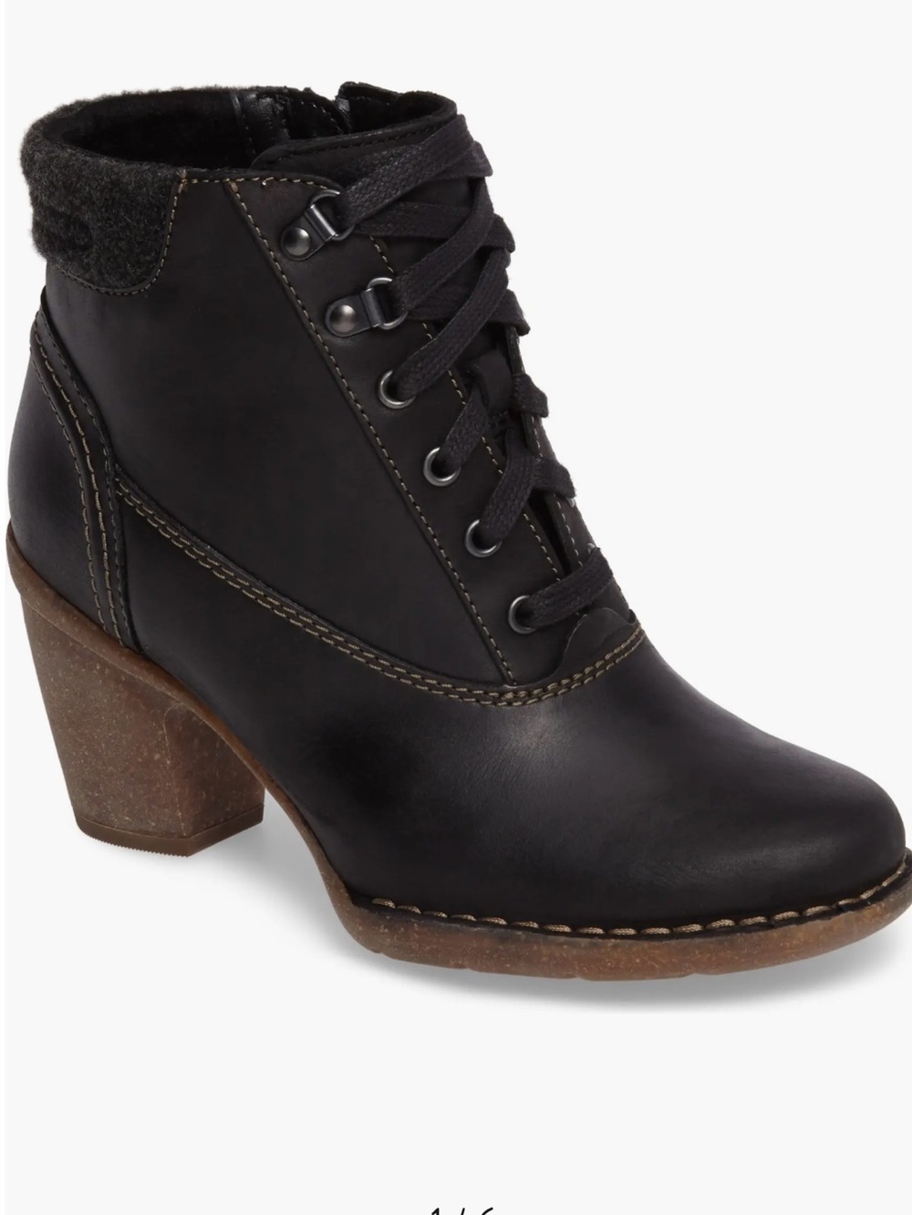 Clark’s Carleta Plush Cuff ankle Boots Women)